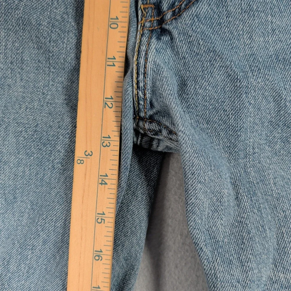 Levi's 550‎ Jeans Men's 42x29 Light Wash Denim Relaxed Fit Straight